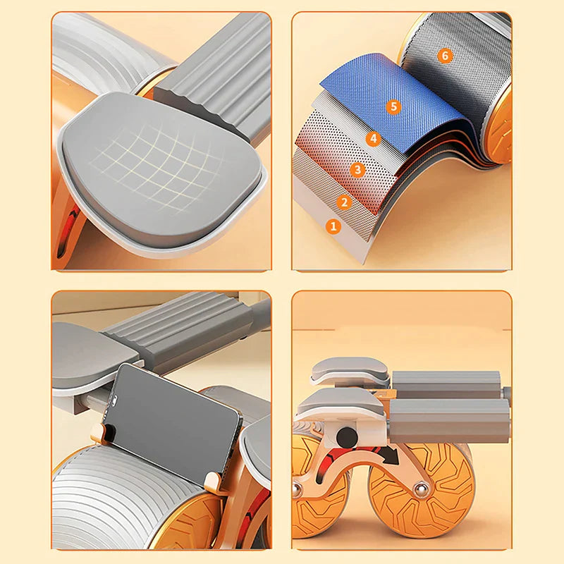 Rodillo abdominal CoreFlex Rebound